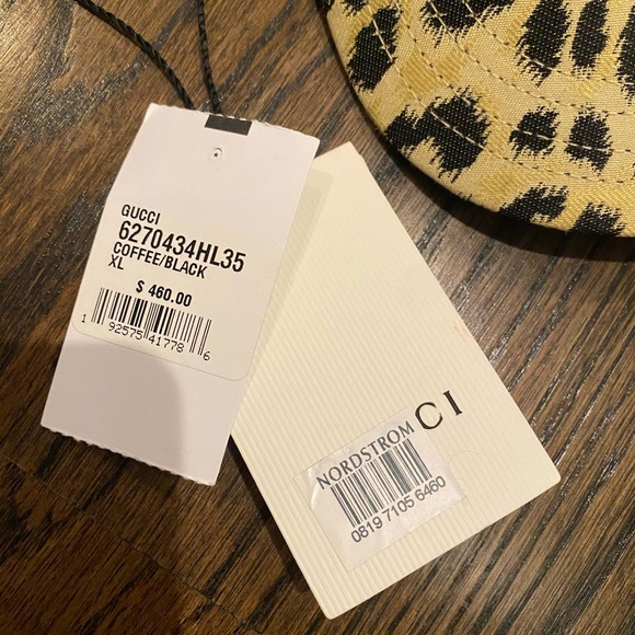 GUCCI | 2020 leopard & maroon hat - Picture 3 of 6